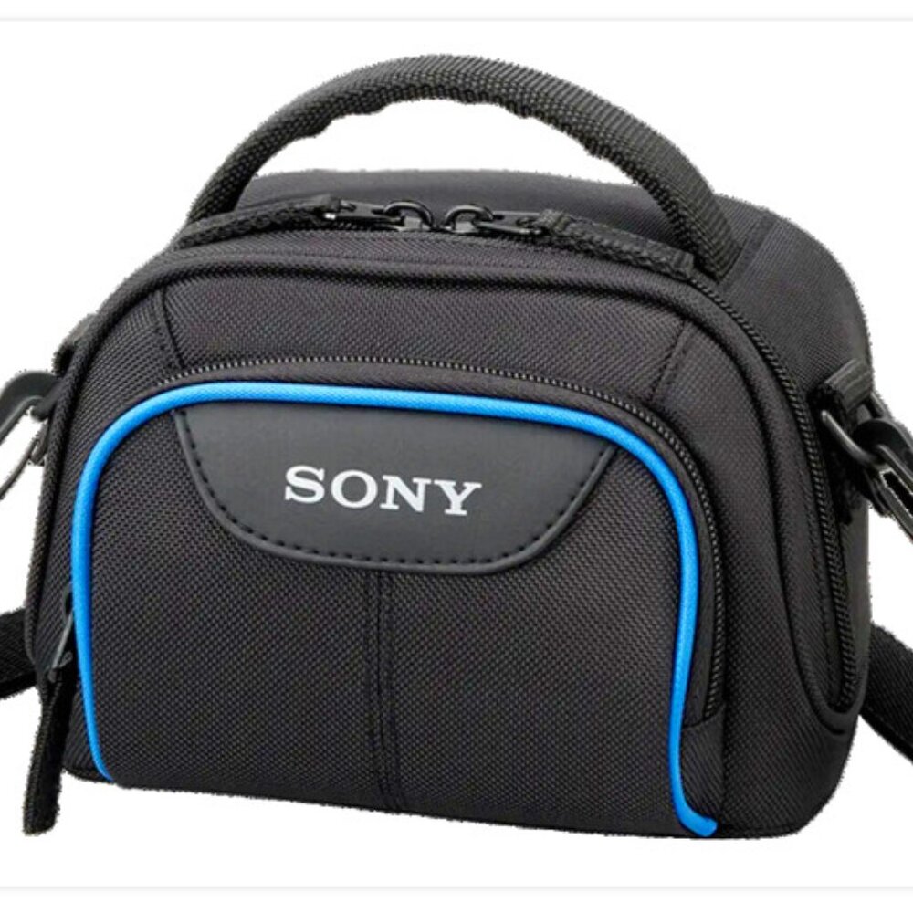 Sony Camera Case w/Interior Pocket, outer zipper pocket & 2way stap